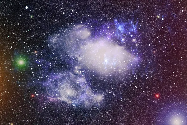 Derin uzay. Yüksek çözünürlüklü yıldız alanı arka plan — Stok fotoğraf