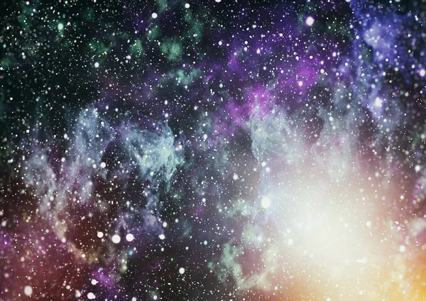 深宇宙。高精細スター フィールドの背景 — ストック写真