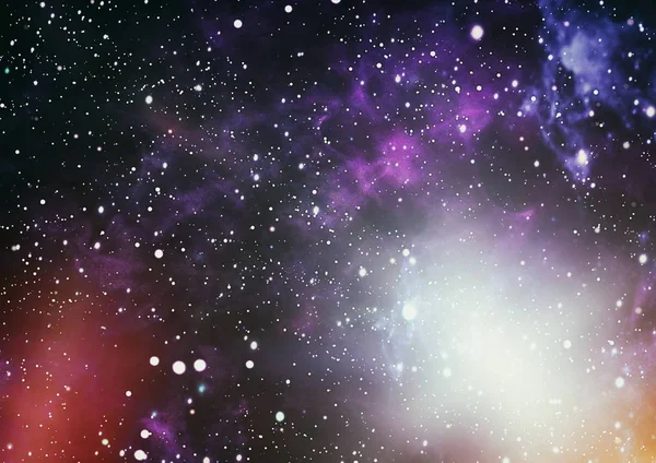 Espaço profundo. Fundo de campo estelar de alta definição — Fotografia de Stock