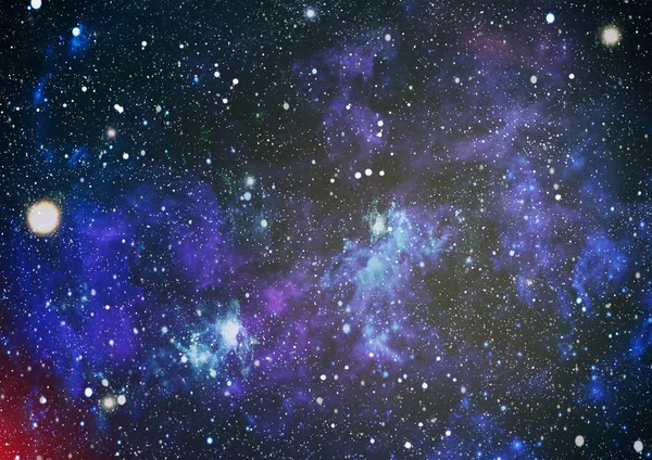Глибокий простір. Фон зіркового поля високої чіткості — стокове фото