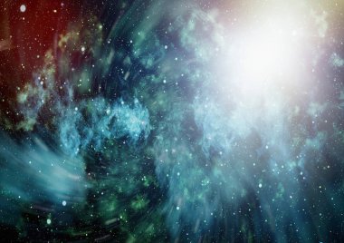 Panoramik derin uzaya arıyorsunuz. 