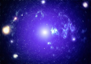 Panoramik derin uzaya arıyorsunuz. 