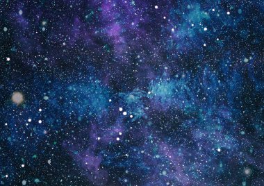 Yıldızlı uzay arka plan dokusu