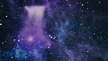 Yıldızlı uzay arka plan dokusu