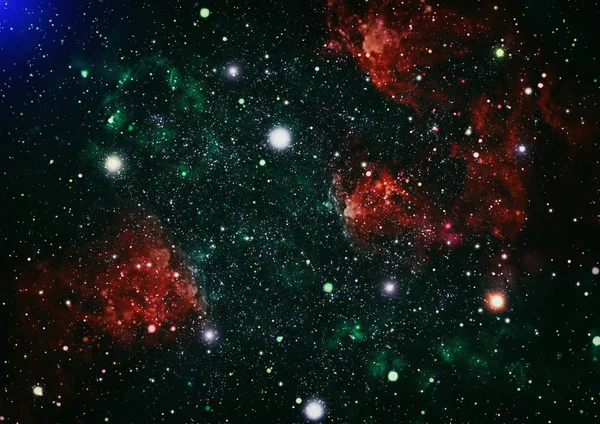 高清晰度星场的背景。繁星的外层空间背景纹理 . — 图库照片