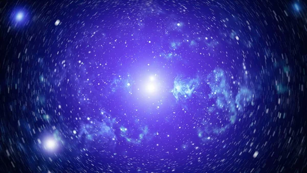 Deep space bakgrund med stardust och lysande stjärna. Vintergatan kosmiska bakgrund. Stjärna damm och pixie dust glitter utrymme bakgrund. — Stockfoto