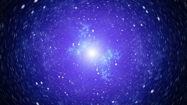 Deep space bakgrund med stardust och lysande stjärna. Vintergatan kosmiska bakgrund. Stjärna damm och pixie dust glitter utrymme bakgrund. — Stockfoto