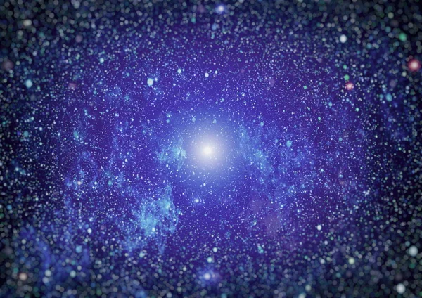 Deep space háttér stardust, és a csillagok. Tejút kozmikus háttér. Csillagos por és tündér por csillogó hely hátteret. — Stock Fotó