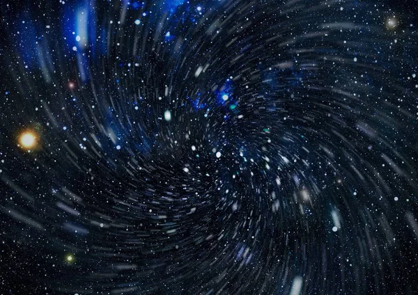 Fond de champ d'étoile haute définition. Texture de fond de l'espace extérieur étoilé  . — Photo