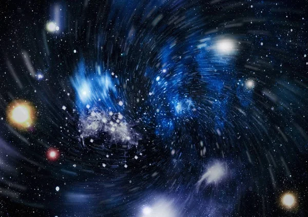 Фон космического пространства звезды — стоковое фото
