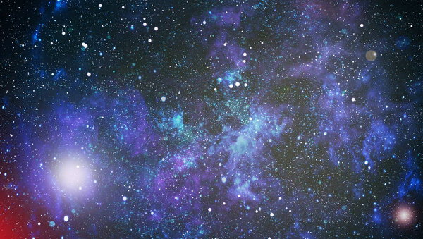 Starry outer space background texture