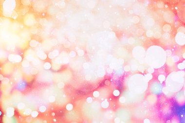 Renkli soyut bulanık ışık arkaplan düzeni arka plan konsepti veya festival arka planı için kullanılabilir.