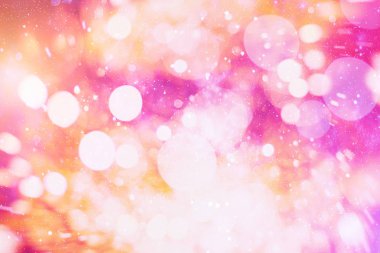 Renkli soyut bulanık ışık arkaplan düzeni arka plan konsepti veya festival arka planı için kullanılabilir.