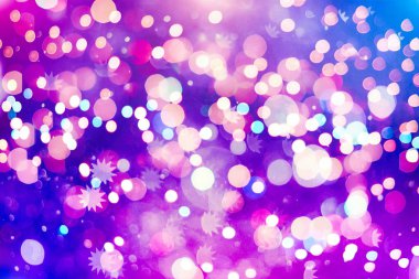 Bokeh çok renkler, Festival ışıklar bokeh arka plan, Defocused bokeh ışıklar, bulanık bokeh, 