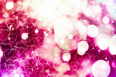 Bokeh çok renkler, Festival ışıklar bokeh arka plan, Defocused bokeh ışıklar, bulanık bokeh, 