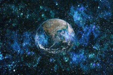 Dünya'dan alan. NASA tarafından döşenmiş bu görüntü öğelerini.