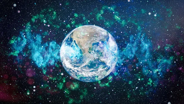 Dünya'dan alan. NASA tarafından döşenmiş bu görüntü öğelerini.