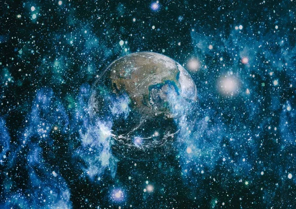 Dünya'dan alan. NASA tarafından döşenmiş bu görüntü öğelerini.