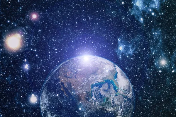 Dünya'dan alan. NASA tarafından döşenmiş bu görüntü öğelerini.