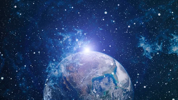 Dünya'dan alan. NASA tarafından döşenmiş bu görüntü öğelerini.