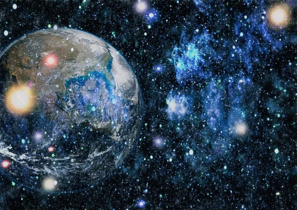 Dünya'dan alan. NASA tarafından döşenmiş bu görüntü öğelerini.