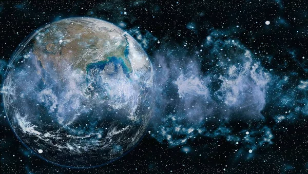 Dünya'dan alan. NASA tarafından döşenmiş bu görüntü öğelerini.