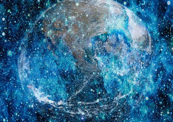 Dünya'dan alan. NASA tarafından döşenmiş bu görüntü öğelerini.