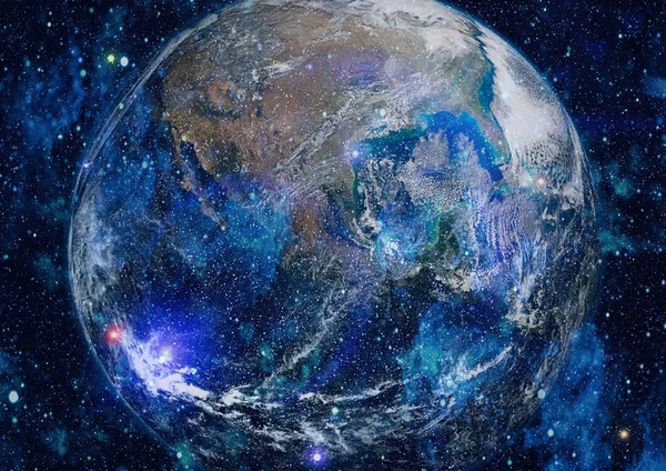 Jorden från rymden. Denna bildelement från Nasa. — Stockfoto