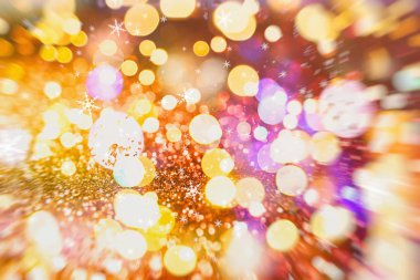 Noel arka plan, soyut doku, ışık bokeh arka plan, Glitter vintage ışıklar arka plan. Arka plan ışığı.