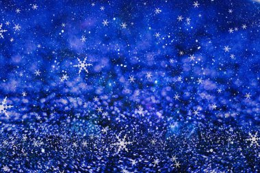 Neşeli Noel arka plan. Zarif arka plan ile ışık ve yıldız