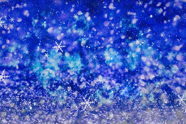 Праздничный рождественский фон. Элегантный абстрактный фон со светом и звездами — стоковое фото