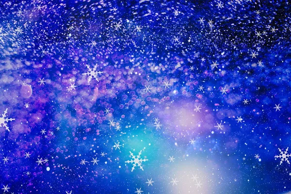 Feestelijke kerst achtergrond. Elegante abstracte achtergrond met verlichting en sterren — Stockfoto