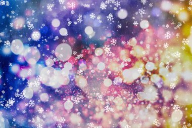 Neşeli Noel arka plan. Zarif arka plan ile ışık ve yıldız 