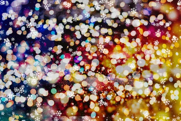 Festlig Jul Bakgrund Eleganta Abstrakt Bakgrund Med Ljus Och Stjärnor — Stockfoto