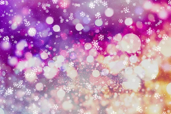 Bright Light Spots Abstract Bokeh Blurred Texture Background — Stock Photo, Image