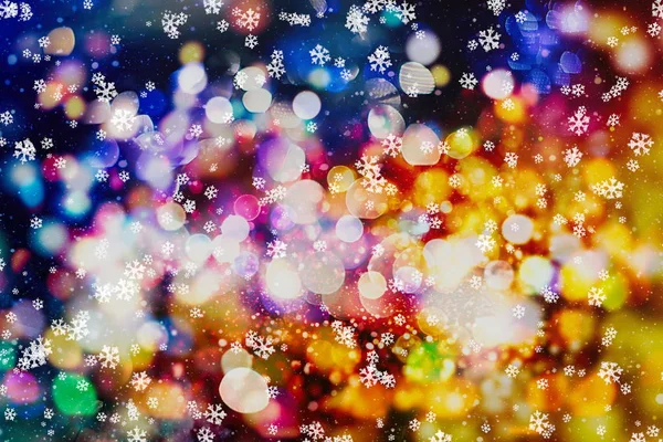 Spots Lumineux Abstraits Bokeh Texture Floue Fond — Photo