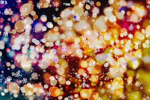 Abstrakter Bokeh Hintergrund Weihnachten Glitzernden Hintergrund Abstrakter Weihnachtlicher Hintergrund Glitzernder — Stockfoto