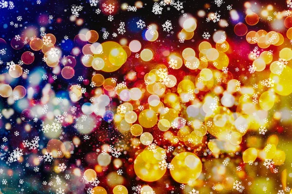 Abstrakta Bokeh Bakgrund Christmas Glittrande Bakgrund Abstrakt Jul Bakgrund Glittrande — Stockfoto