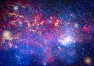 Galaksi - NASA tarafından desteklenen bu resmin elementleri