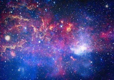 Galaksi - NASA tarafından desteklenen bu resmin elementleri