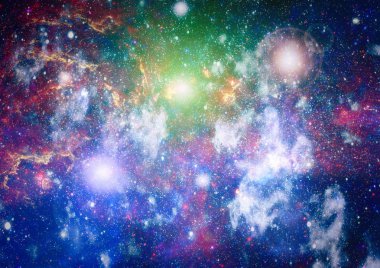 Galaksi - NASA tarafından desteklenen bu resmin elementleri