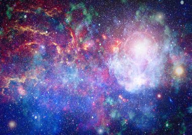 alan birçok ışık yılı uzakta dünya. Nasa tarafından döşenmiş bu görüntü unsurları