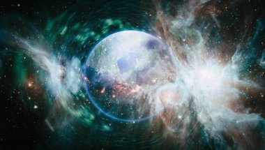 Galaksi - NASA tarafından desteklenen bu resmin elementleri