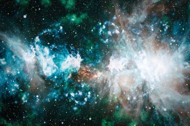Galaksi - NASA tarafından desteklenen bu resmin elementleri