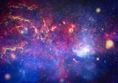 Galaksi - NASA tarafından desteklenen bu resmin elementleri