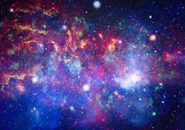 Galaksi - NASA tarafından desteklenen bu resmin elementleri