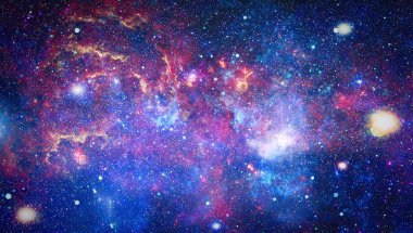 Galaksi - NASA tarafından desteklenen bu resmin elementleri