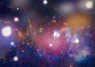 Galaksi - NASA tarafından desteklenen bu resmin elementleri