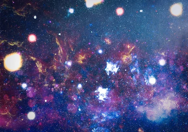 Vackra nebulosa, stjärnor och galaxer. Delar av denna bild från Nasa. — Stockfoto