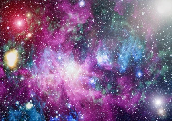 Spirální galaxie ve vesmíru. Prvky tohoto obrázku jsou podle Nasa. — Stock fotografie